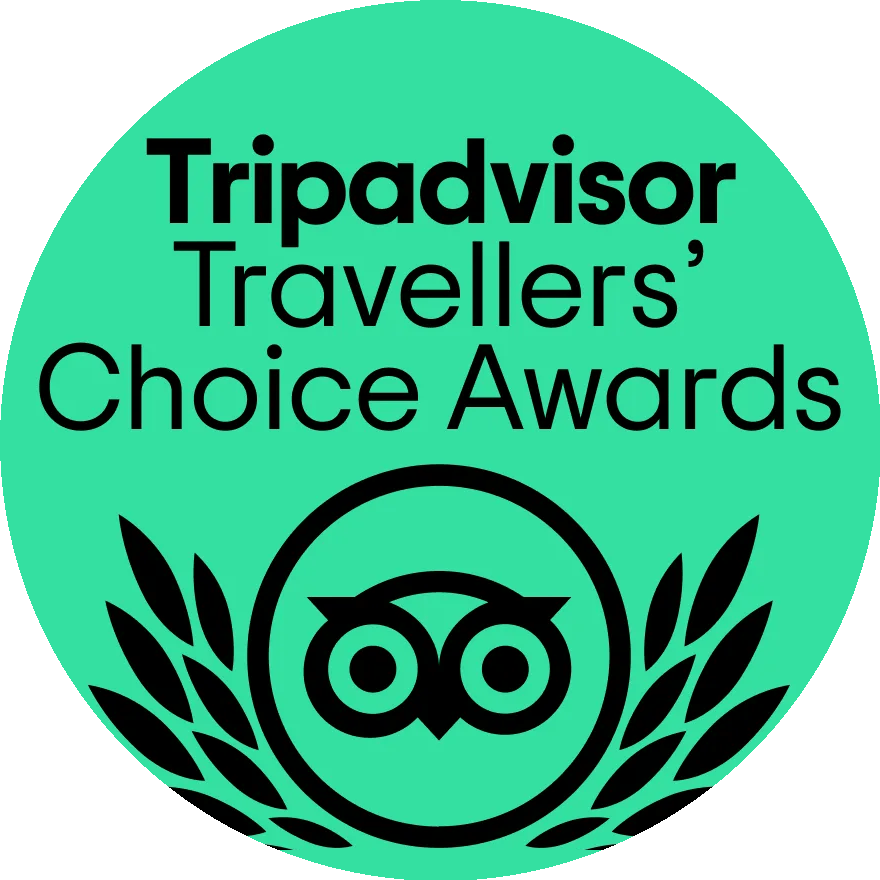 TripAdvisor Travellers' Choice Award Winner